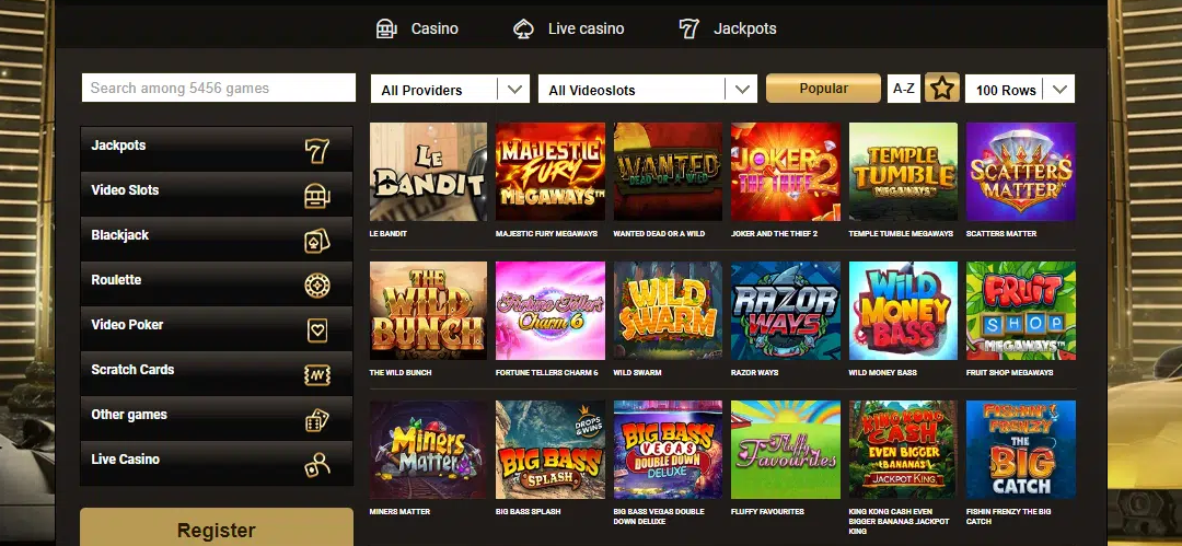 Mega Riches Jogos
